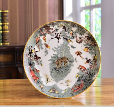 Ceramic fantasy plate