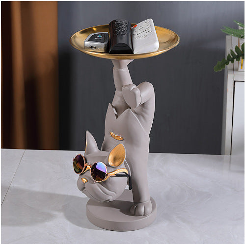 Decoration Coin Tray Dog shaped